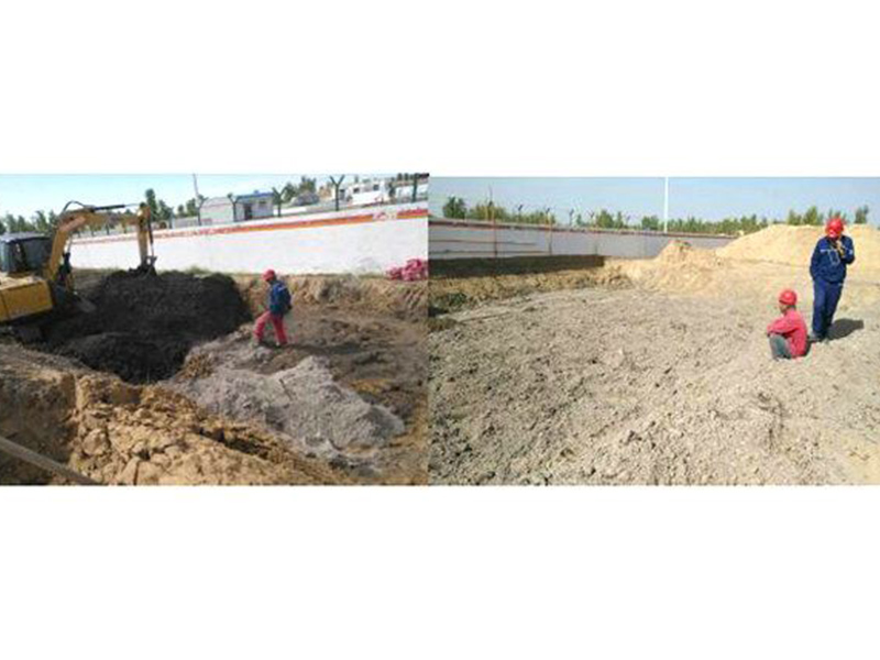 25陜西榆林泥漿古固化填埋